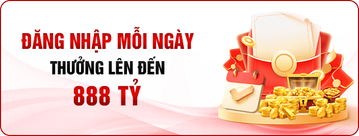 Ưu đãi đăng nhập mỗi ngày lên đến 1 tỷ đồng